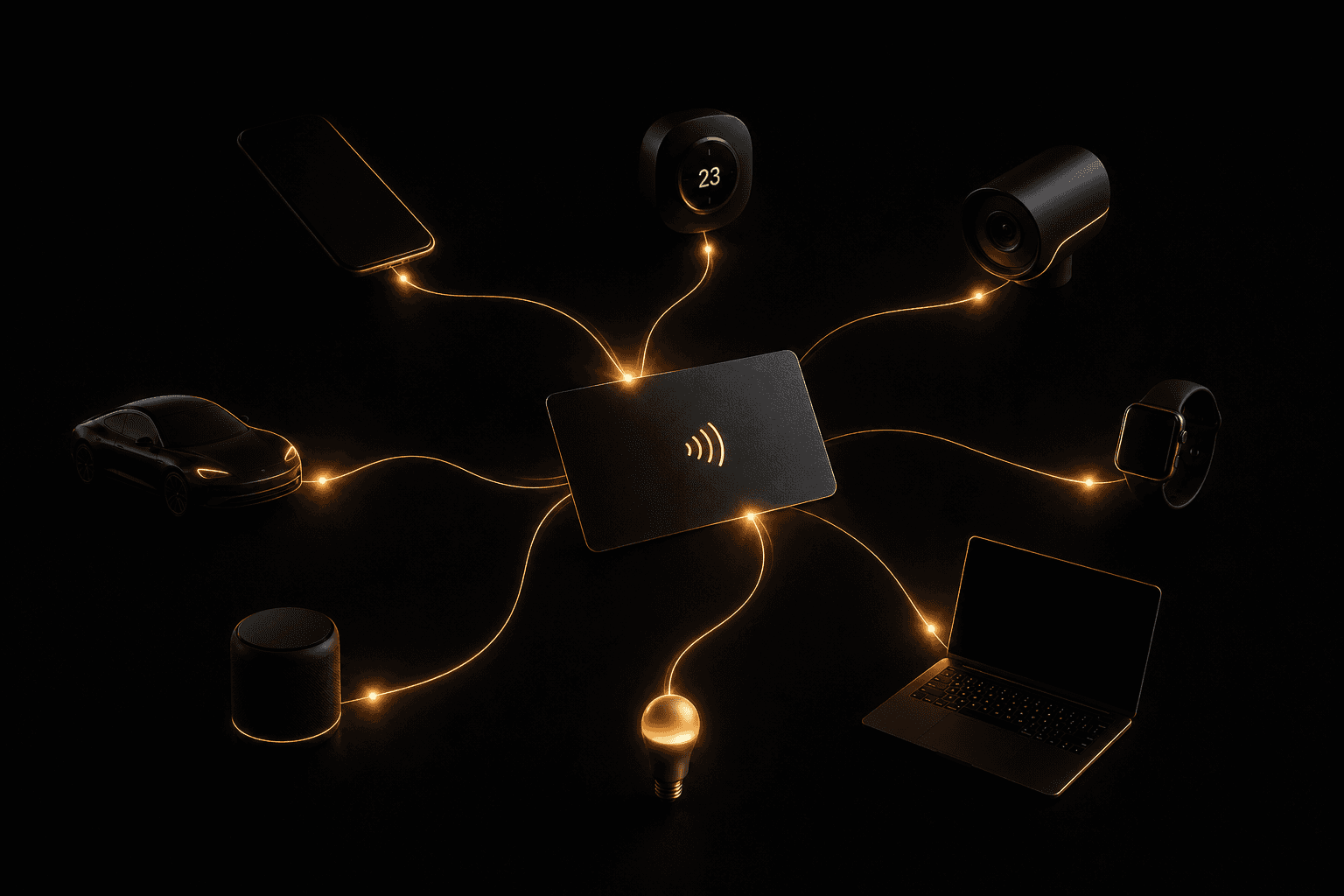 The Internet of Things and the NFC card - when an object connects to the cloud